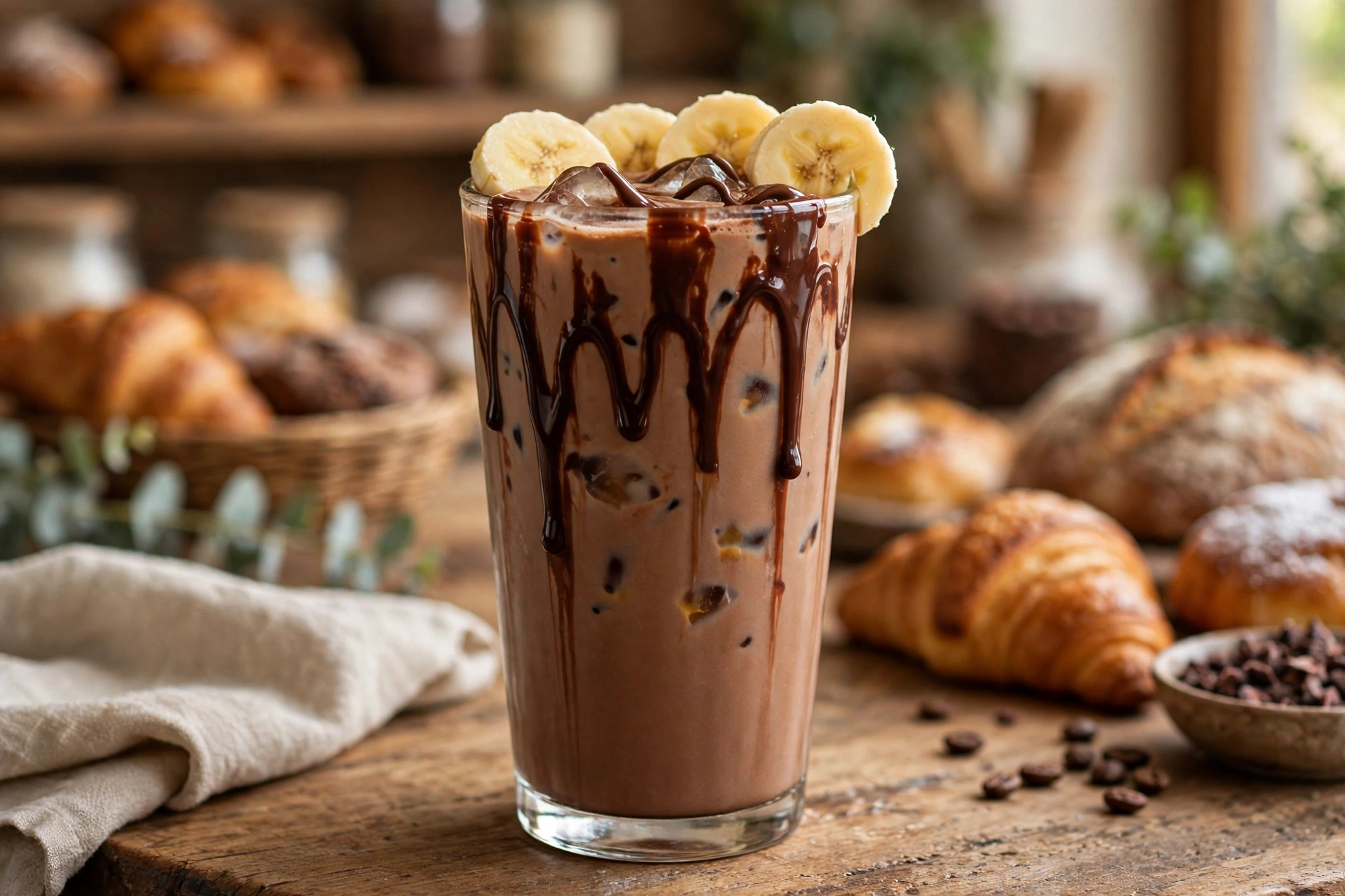 7 Brew Banana Bread Mocha price and calories