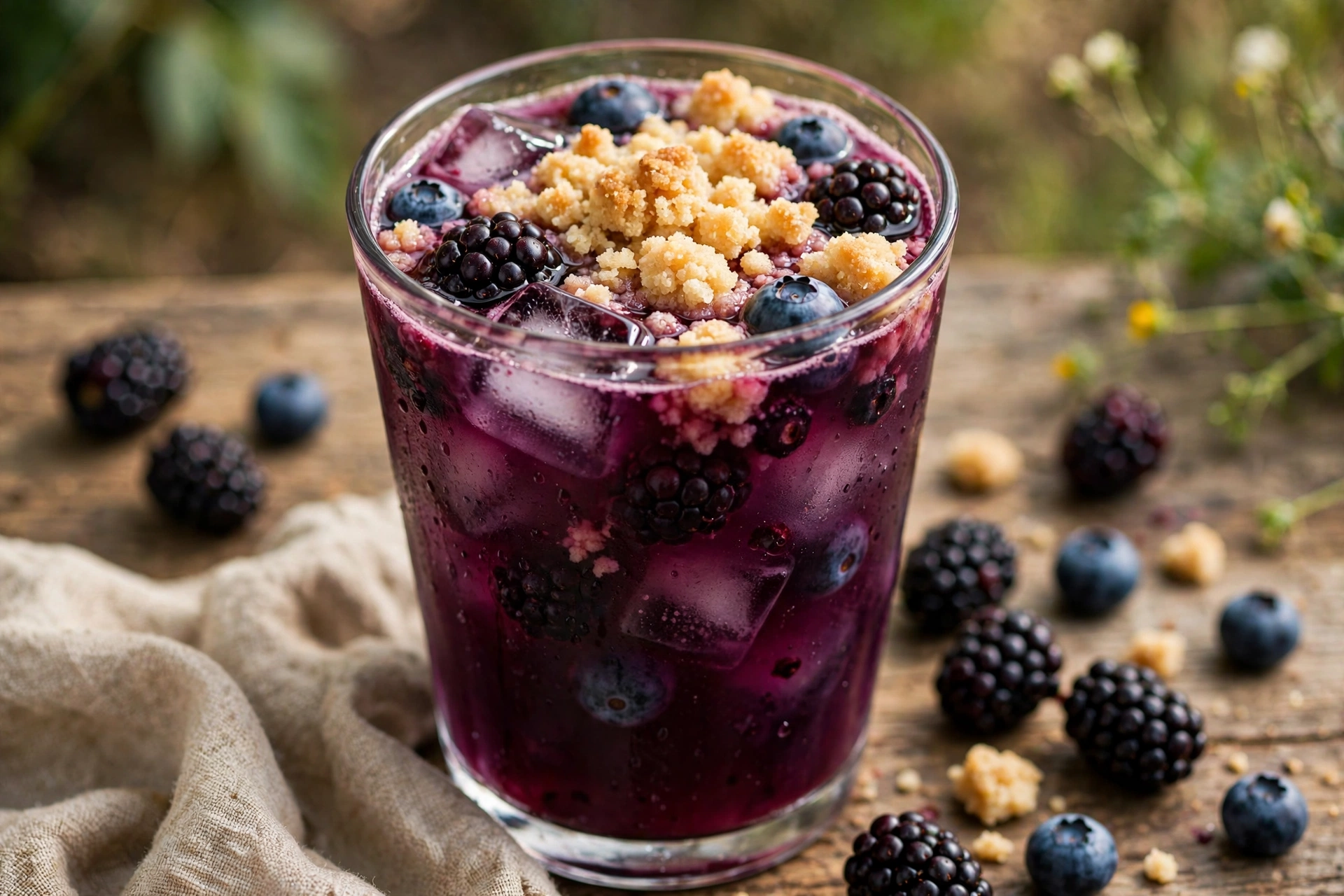 7 Brew Blackberry Cobbler Wildberry price and calories