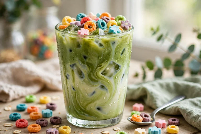 7 Brew Cereal Milk Matcha Latte price and calories