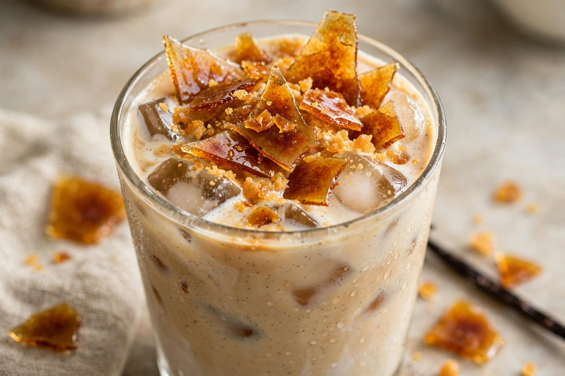 7 Brew Creme Brulee Latte price and calories