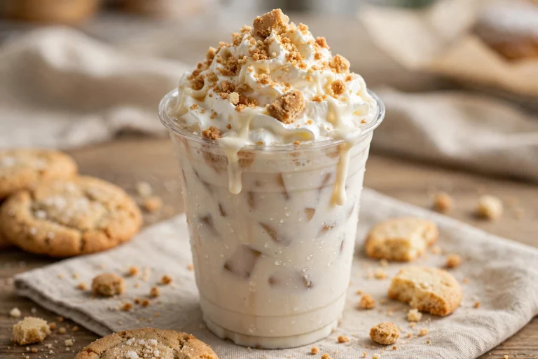 7 Brew Frosted Cookie Breve price and calories
