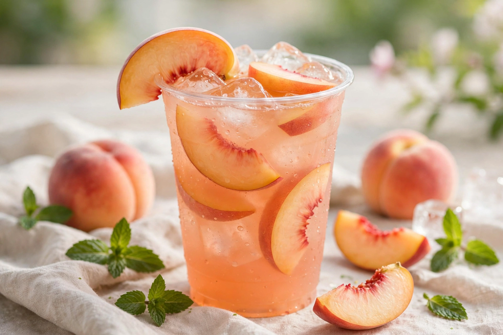 7 Brew Peach Drink: Price, Calories & Ingredients (2026) 1 7 Brew Peach drink price and calories