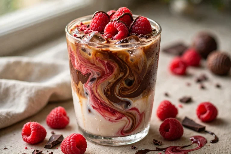 7 Brew Raspberry Truffle Macchiato price and calories