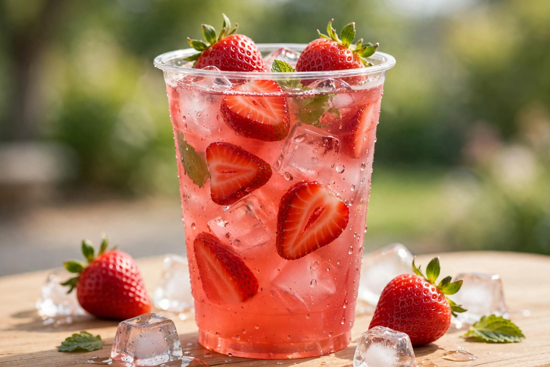 7 Brew Strawberry drink price and calories