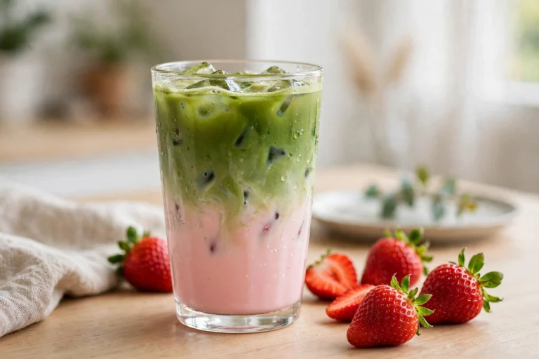 7 Brew Strawberry Matcha Latte price and calories