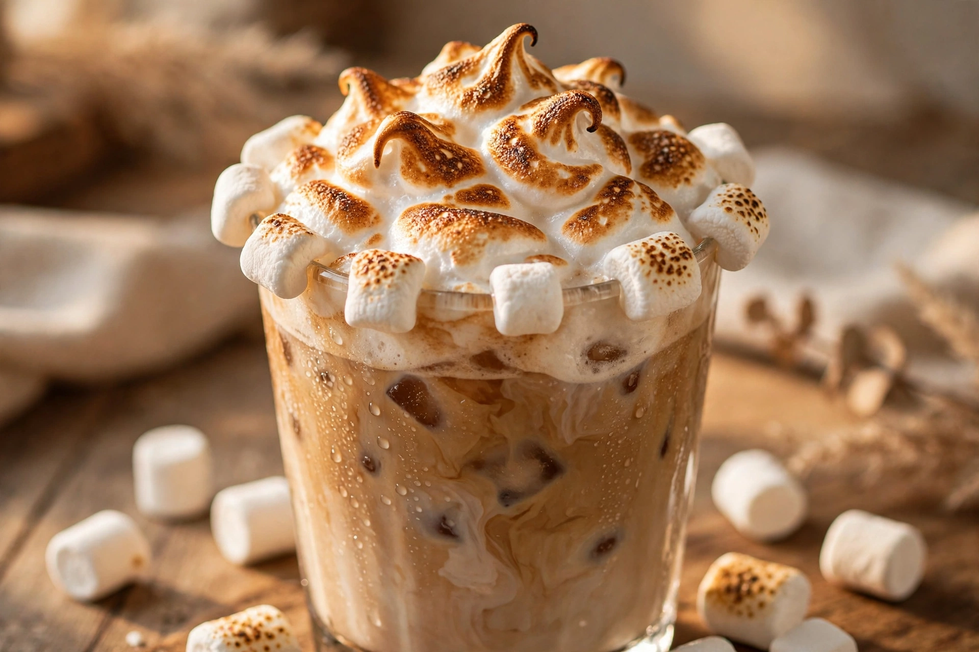 7 Brew Toasted Marshmallow Latte price and calories
